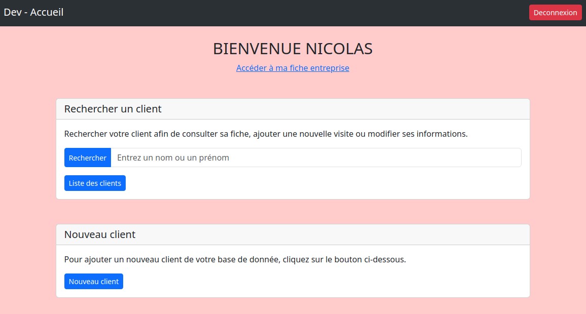 Aperçu du projet